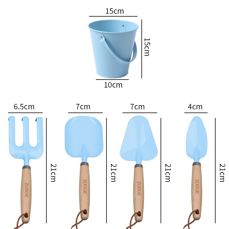 Kids Gardening Set 7 Pcs, Flor - Gardening Tools Kit For Kids ulasan dan harga