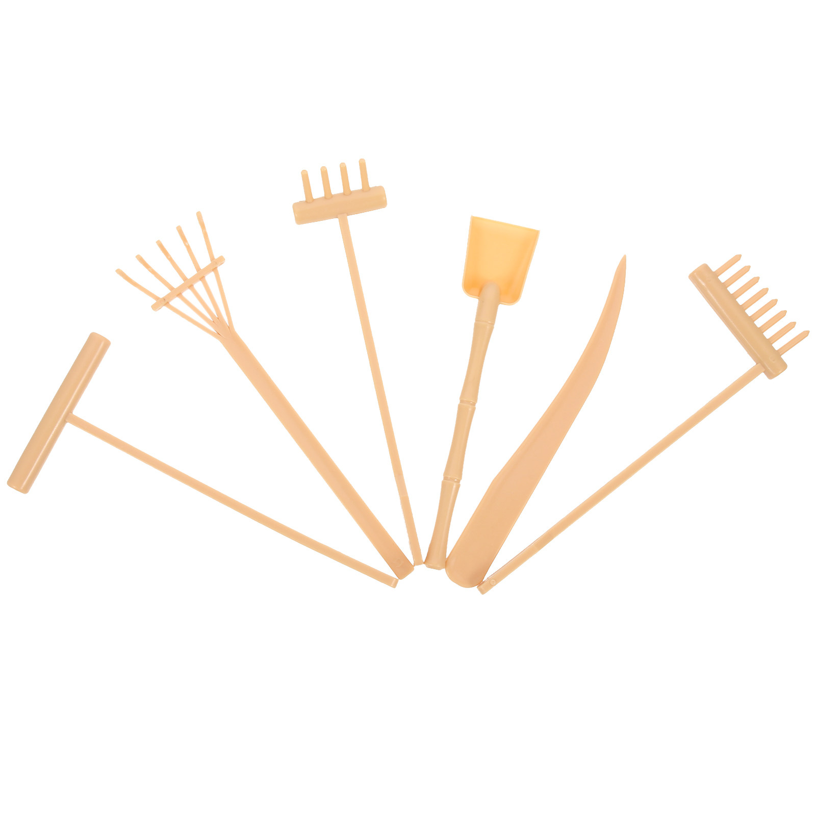 6Pcs Sand Table Rake Zen Garde - Zen Gardening Tools ulasan dan harga
