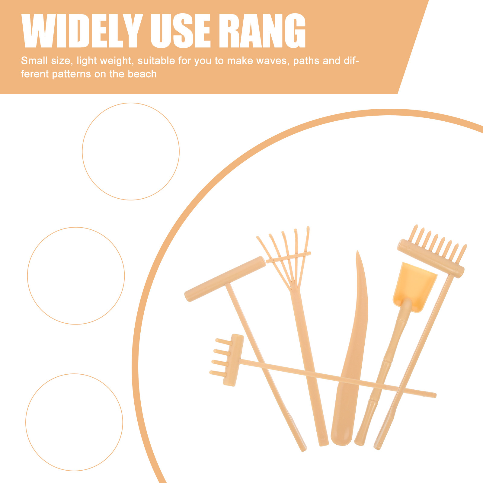 6Pcs Sand Table Rake Zen Garde - Zen Gardening Tools ulasan dan harga