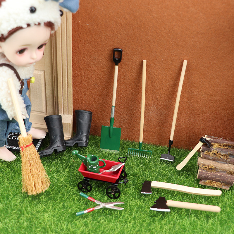 1:12 Miniature Garden Tool Set - Gardening Tools For 10 Year Olds ulasan dan harga