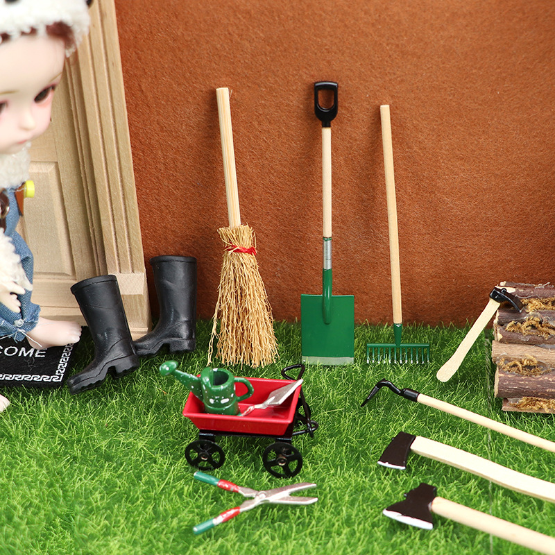 1:12 Miniature Garden Tool Set - Gardening Tools For 10 Year Olds ulasan dan harga