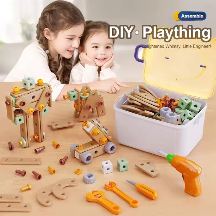DIY- Kids Tool Set Nut Assembl - Gardening Tools Kit For Kids ulasan dan harga