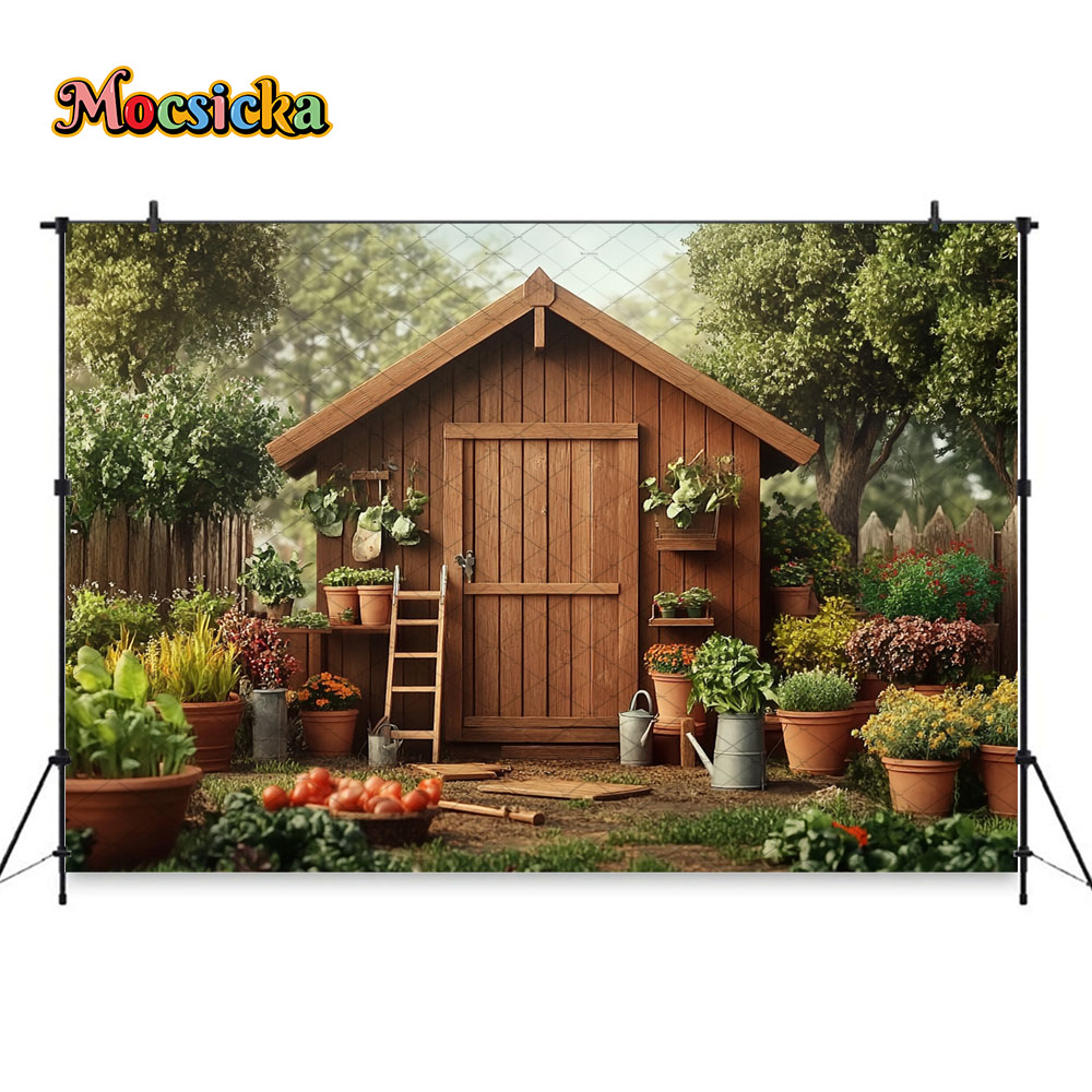 Mocsicka Easter Backdrop Photo - Gardening Tools Photo ulasan dan harga