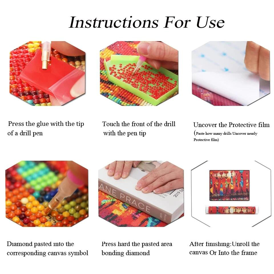 Frameless,5D DIY Diamond Paint - Gardening Tools Diy ulasan dan harga