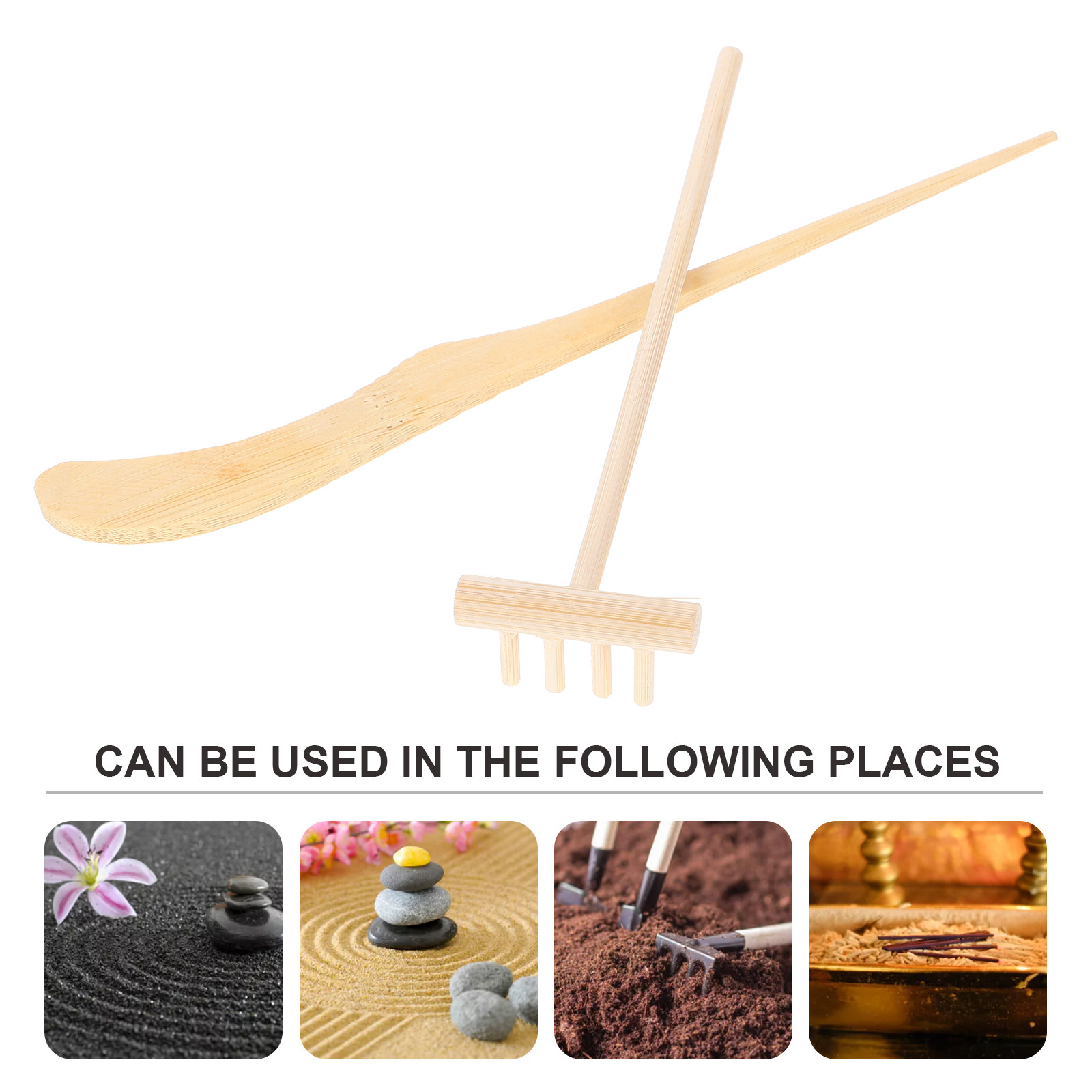 1Set Zen Garden Rake Sand Smoo - Zen Gardening Tools ulasan dan harga
