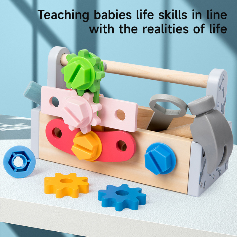 Children Toolbox Wooden Toys D - Gardening Tools For 10 Year Olds ulasan dan harga