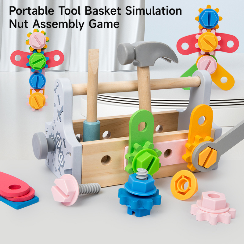 Children Toolbox Wooden Toys D - Gardening Tools For 10 Year Olds ulasan dan harga