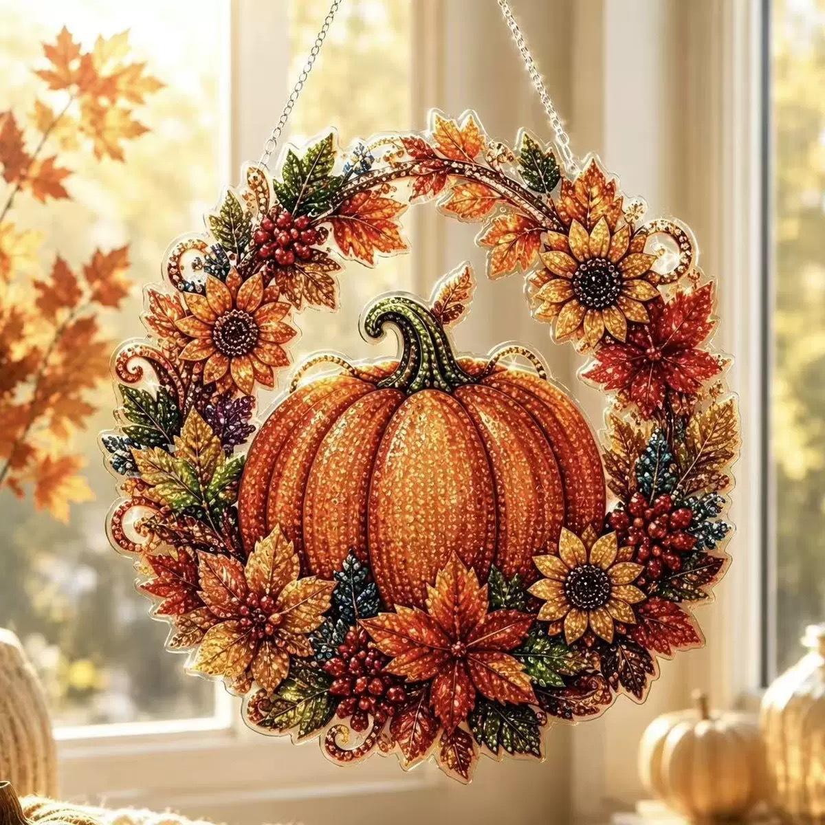 Halloween Pumpkins Diamond Art - Gardening Tools Diy ulasan dan harga