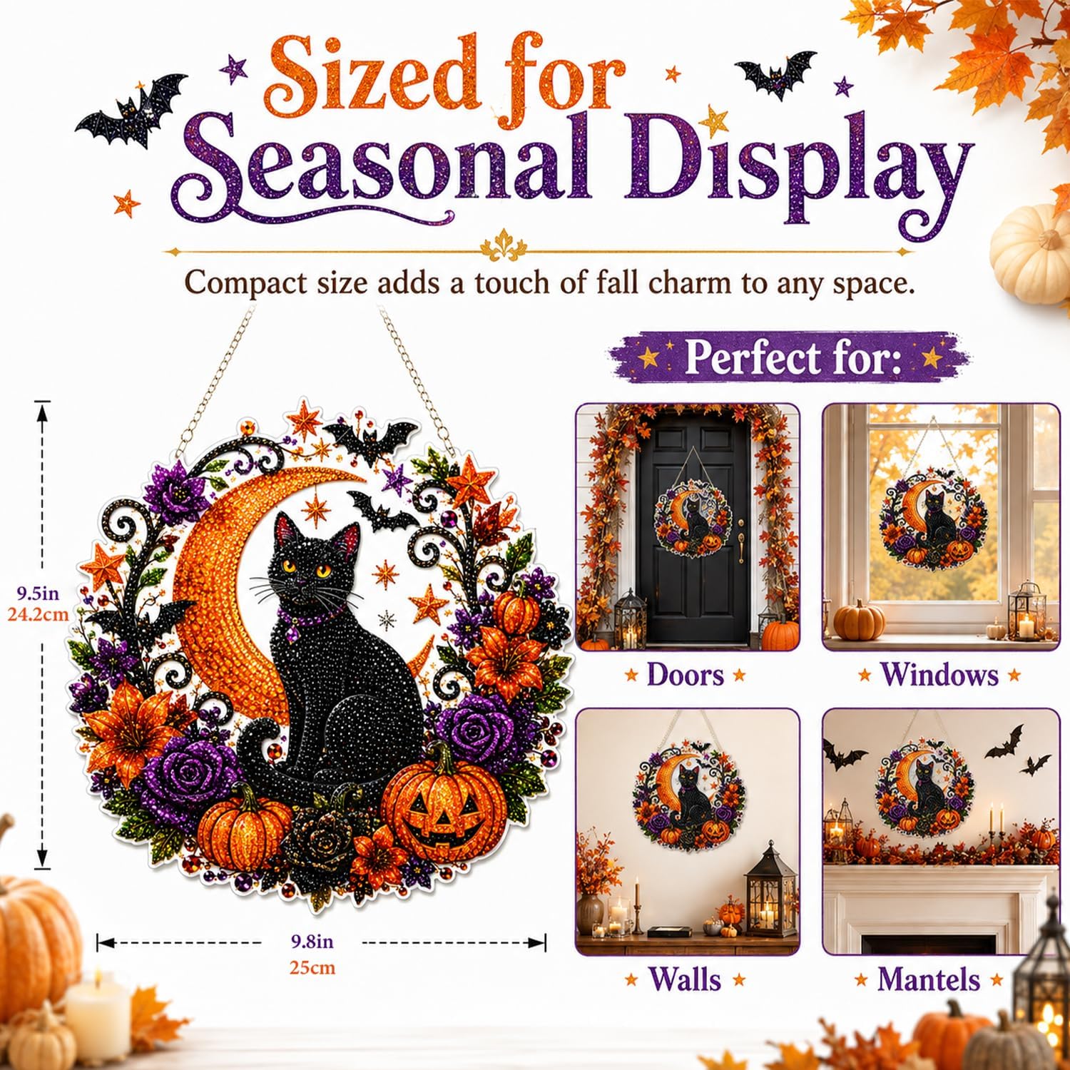 Halloween Pumpkins Diamond Art - Gardening Tools Diy ulasan dan harga