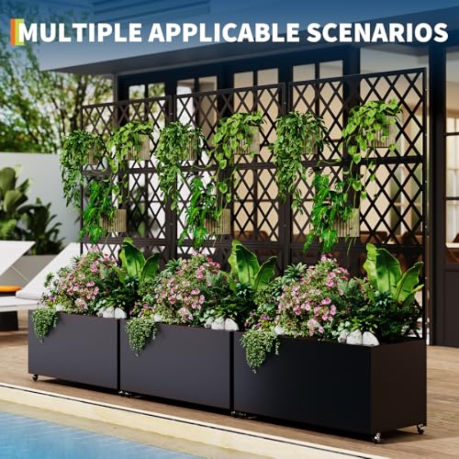 IDEAHOUSE Steel Raised Garden  - Raised Bed Planter Box ulasan dan harga