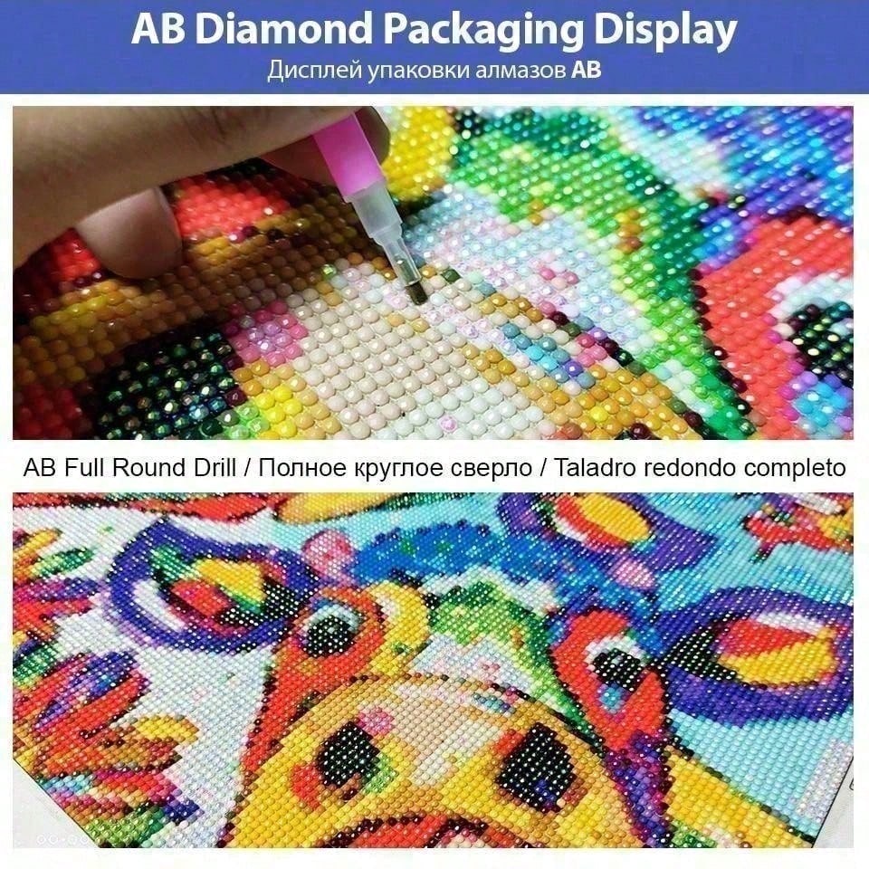 1 piece 5D DIY flocking cloth, - Gardening Tools Diy ulasan dan harga