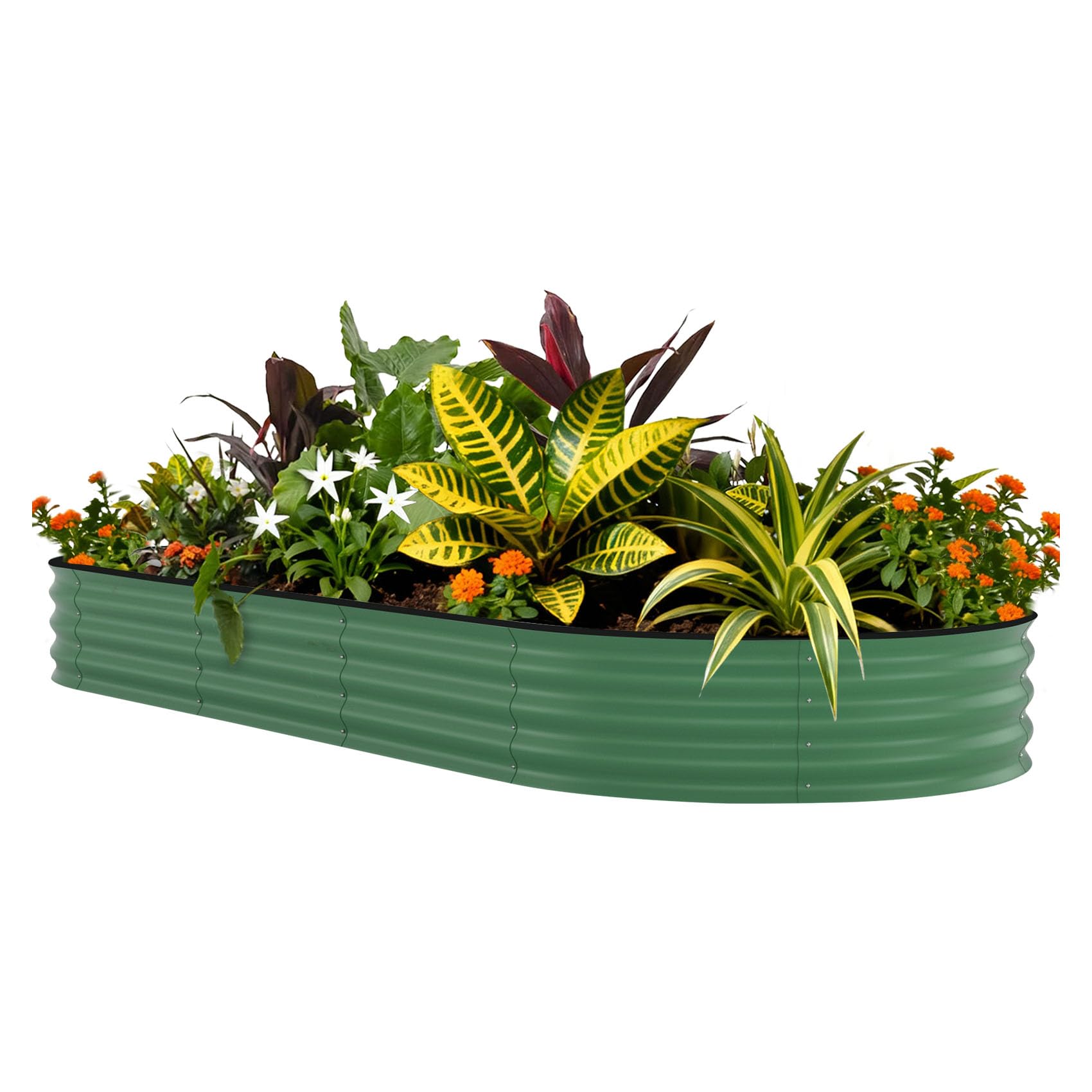 8x4x1.5 ft Galvanized Raised G - Raised Bed Planter Box ulasan dan harga
