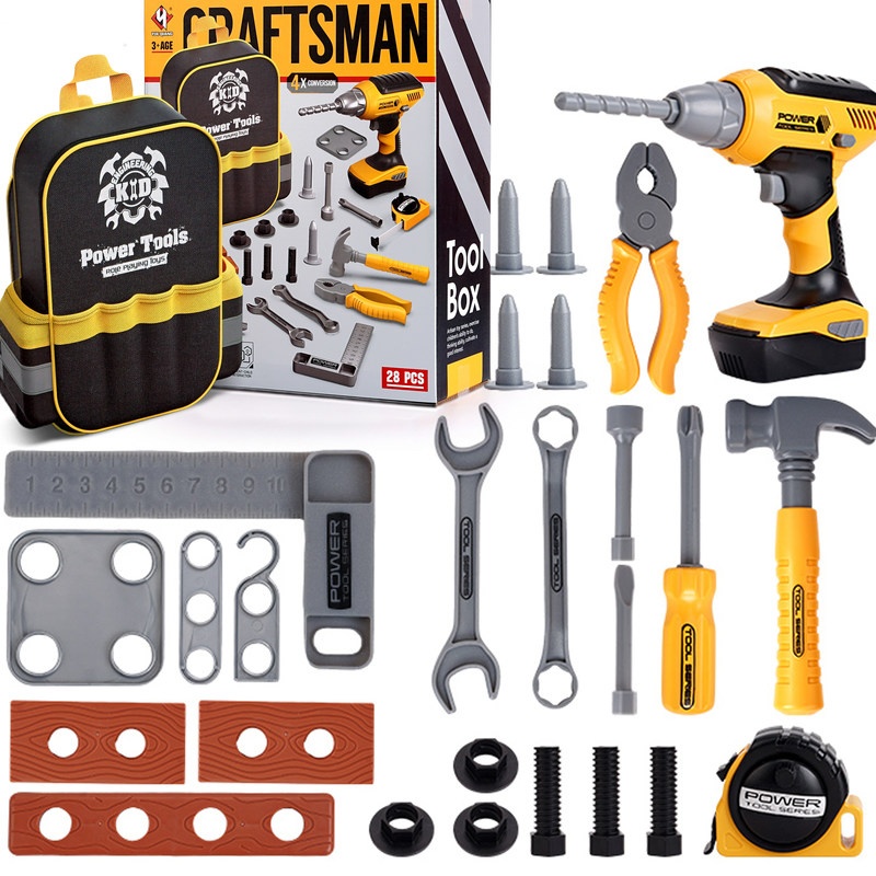 Power Tool Set Pretend Play Co - Gardening Tools Kit For Kids ulasan dan harga