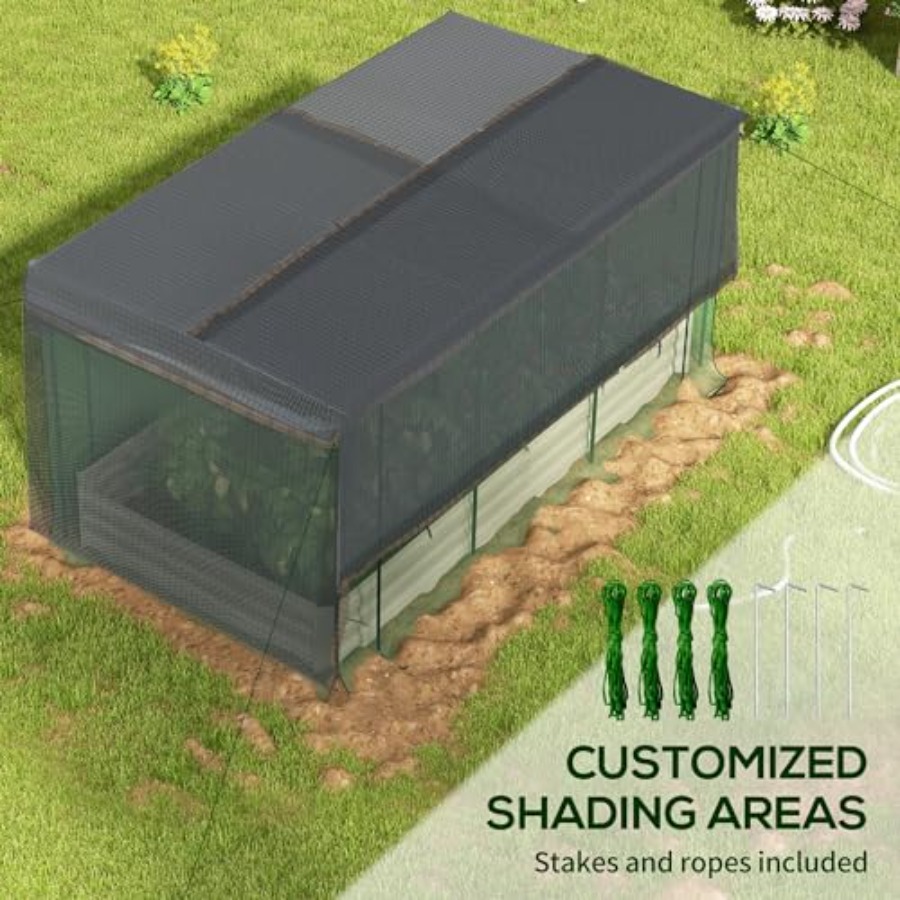 7.3 x 3.4 x 1 ft Galvanized Ra - Raised Bed Planter Box ulasan dan harga