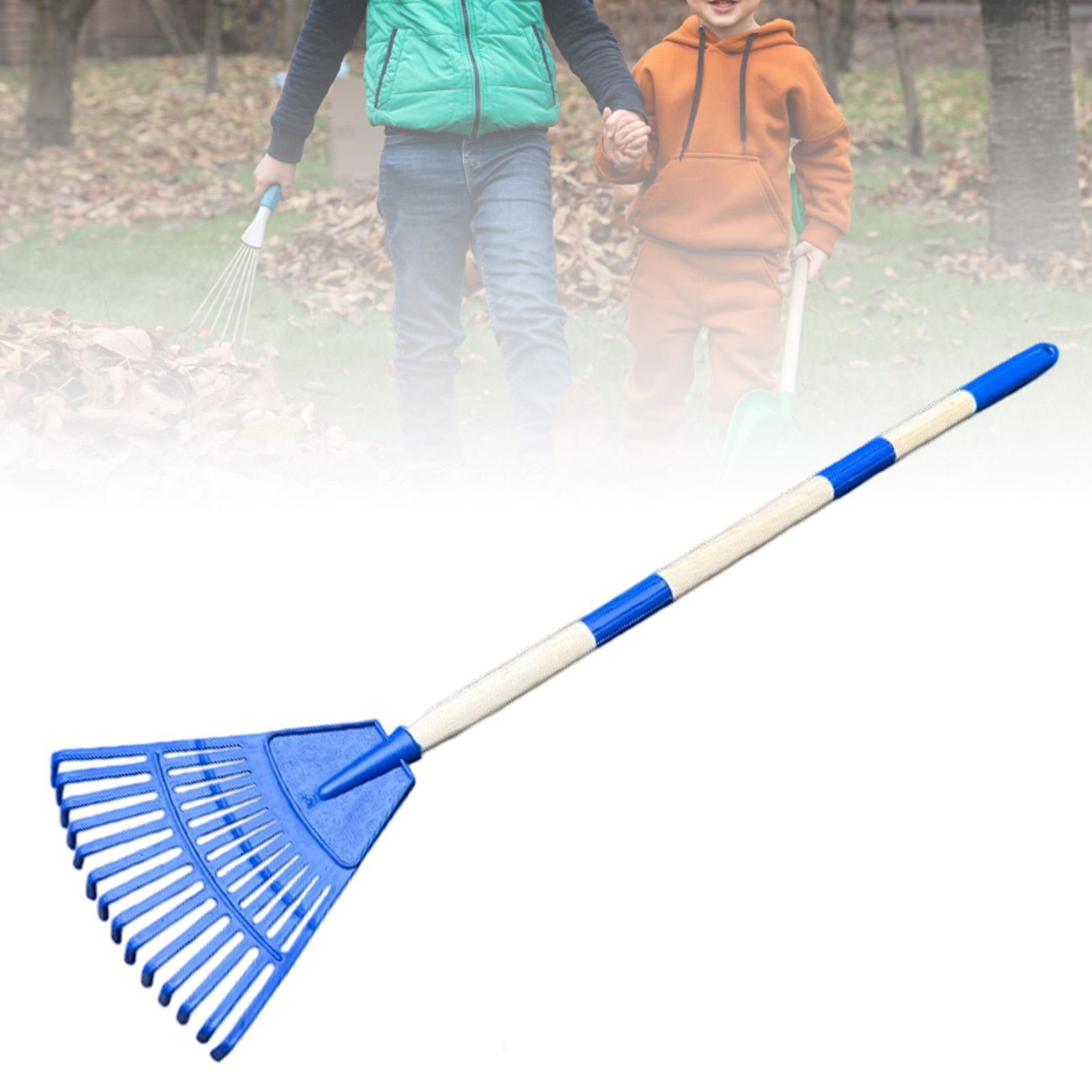 Small Leaf Rake 3 Sections Ste - Gardening Tools For 10 Year Olds ulasan dan harga