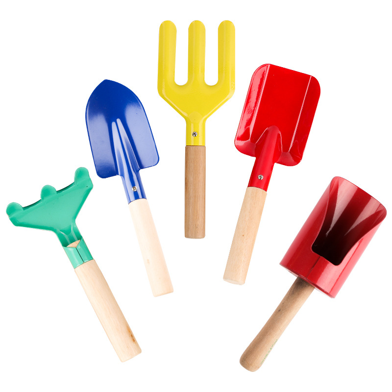 Colorful 6pcs Multifunctional  - Gardening Tools Kit For Kids ulasan dan harga
