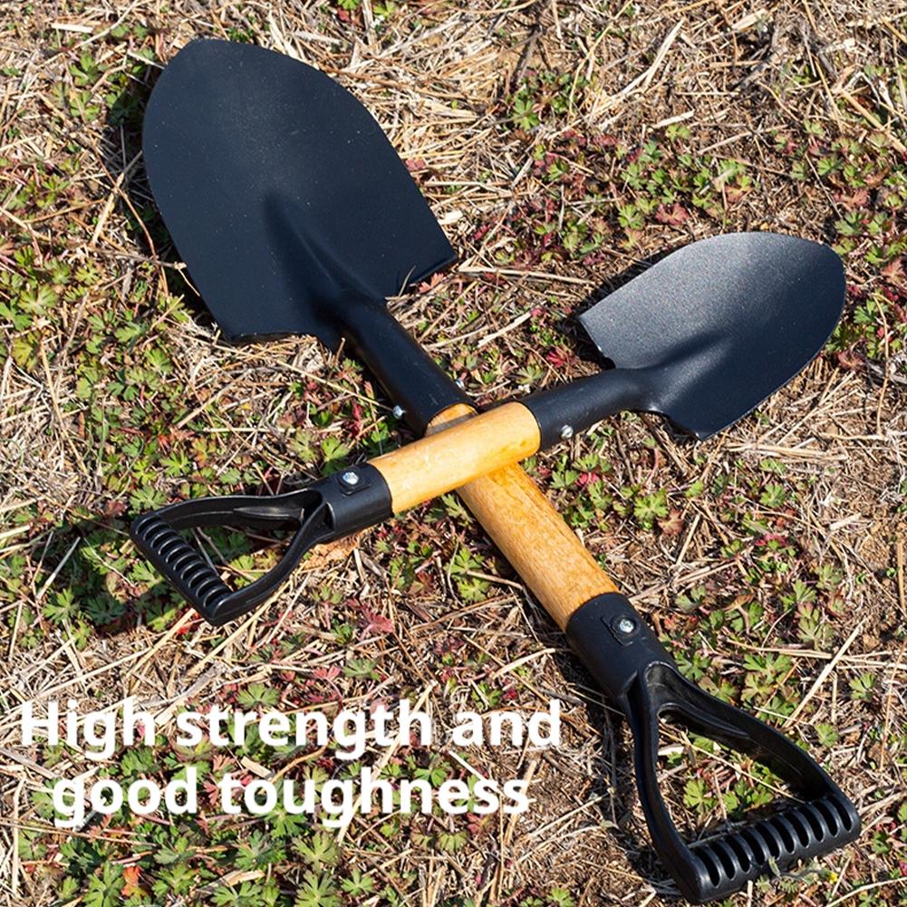 36cm Garden Shovel WIth Wooden - Gardening Tools For 10 Year Olds ulasan dan harga