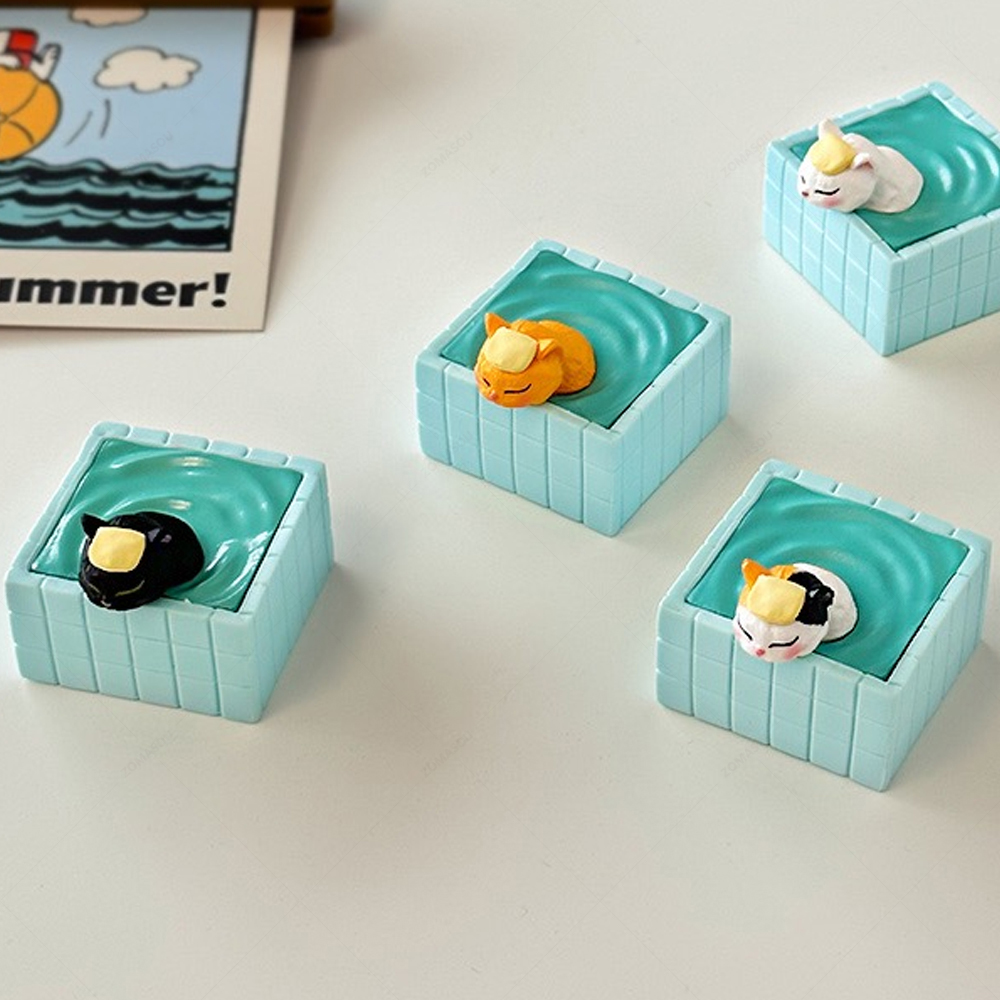 Mini Shower Cat Ornament Minia - Gardening Tools For 10 Year Olds ulasan dan harga