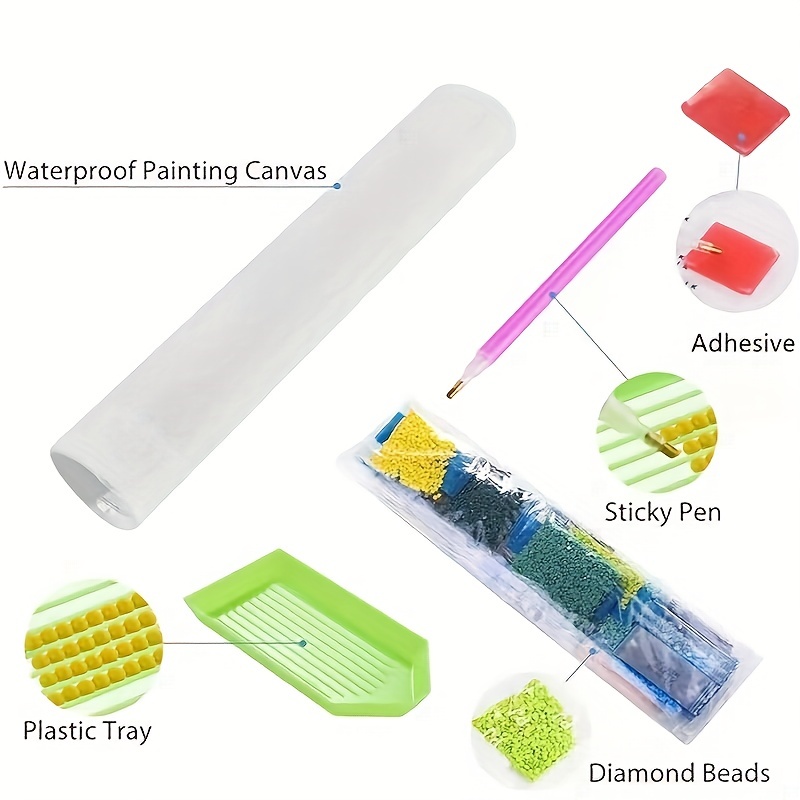 Flower Pattern DIY Diamond Art - Gardening Tools Diy ulasan dan harga