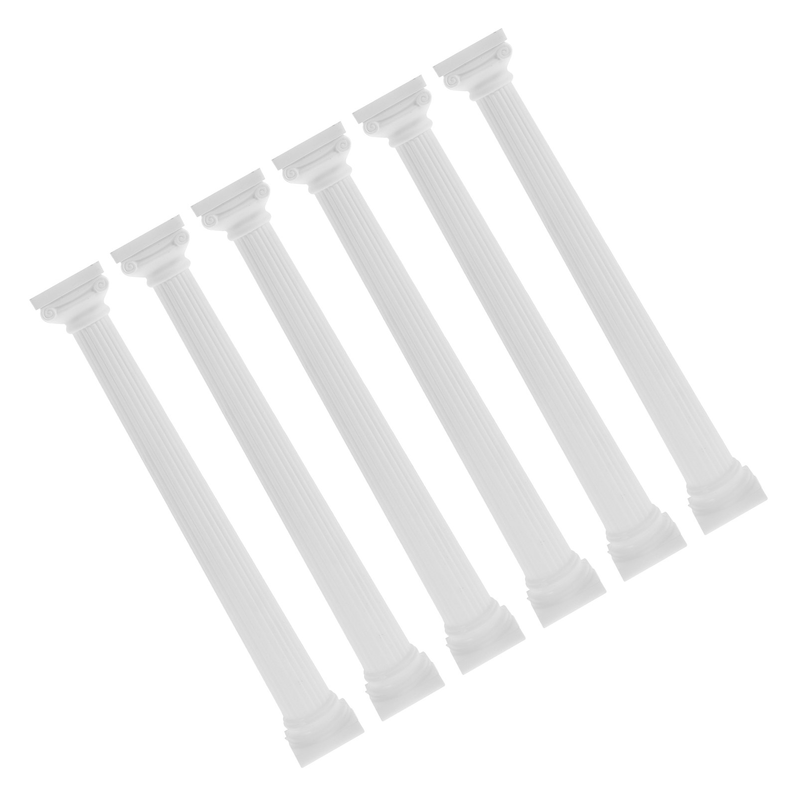 6Pcs Roman Pillar Statue Plast - Gardening Tools Photo ulasan dan harga