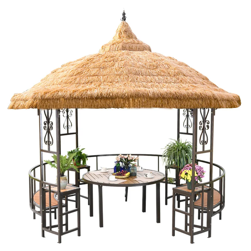 Outdoor thatched pavilions, vi - Gardening Tools Photo ulasan dan harga
