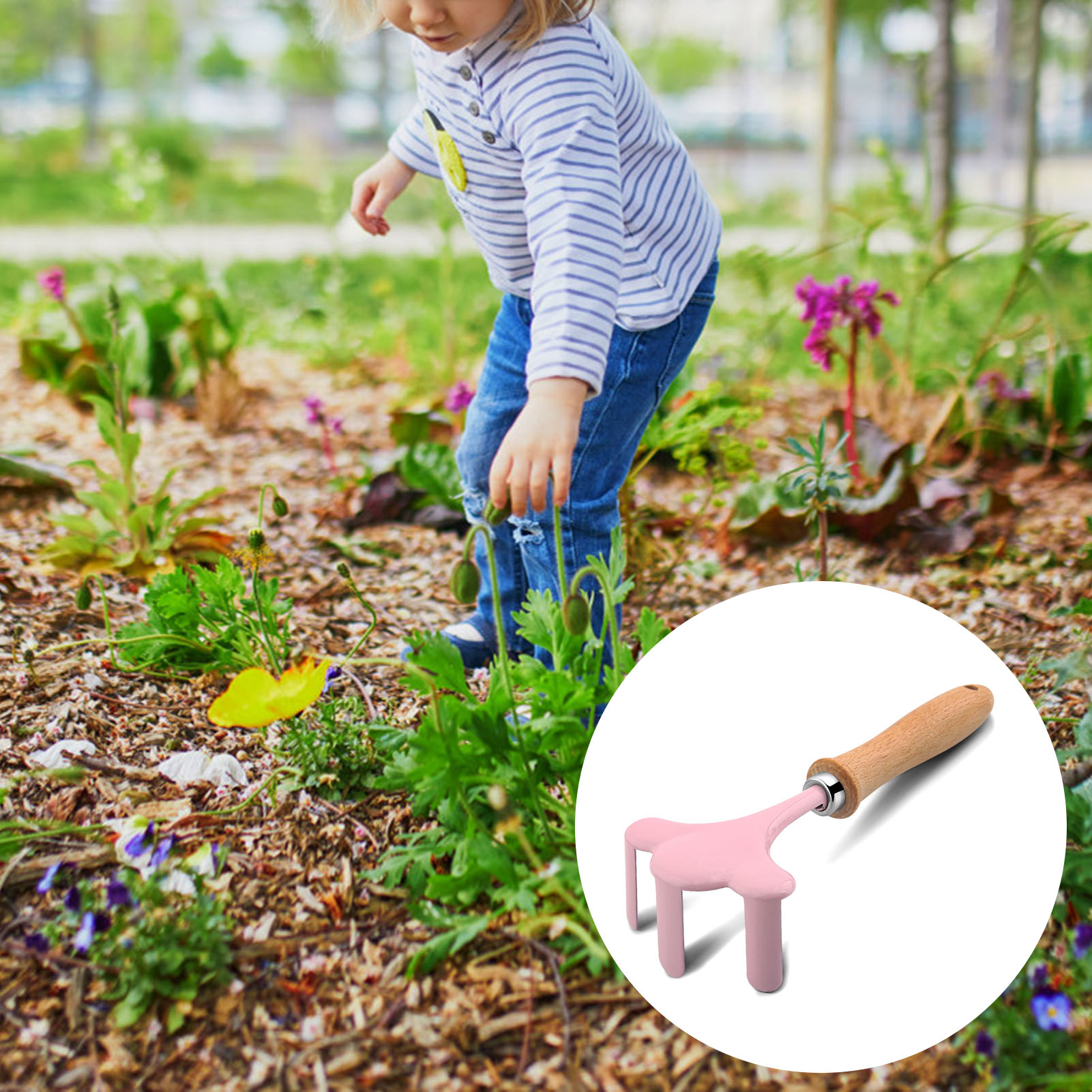 Little Gardener Tool Set Color - Gardening Tools Kit For Kids ulasan dan harga