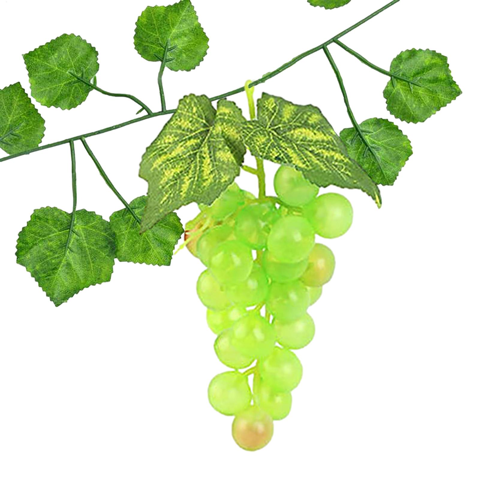 Fake Grapes Bunches Ornament 1 - Gardening Tools Photo ulasan dan harga