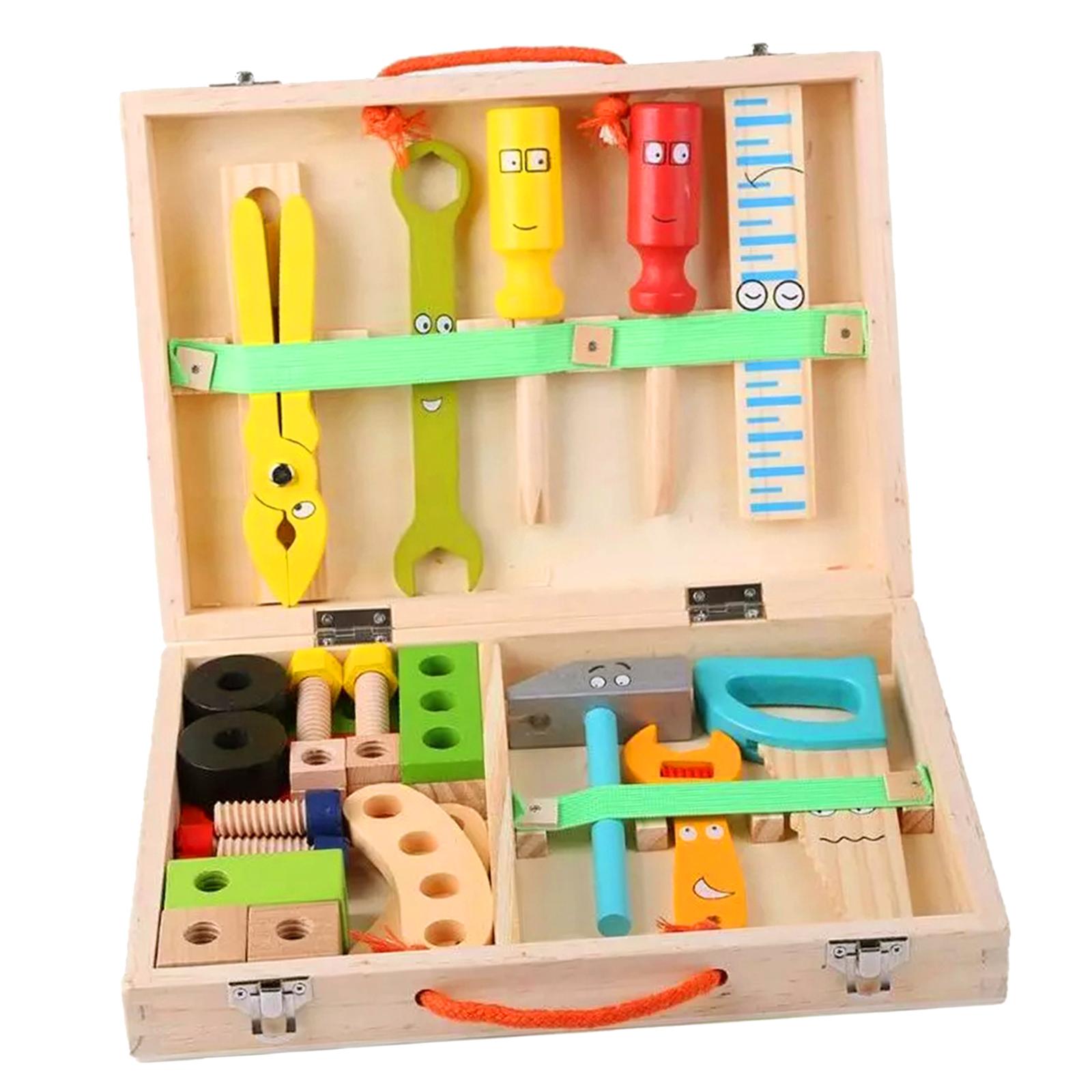 Wooden Kids Tool Set Tool Kit  - Gardening Tools Kit For Kids ulasan dan harga