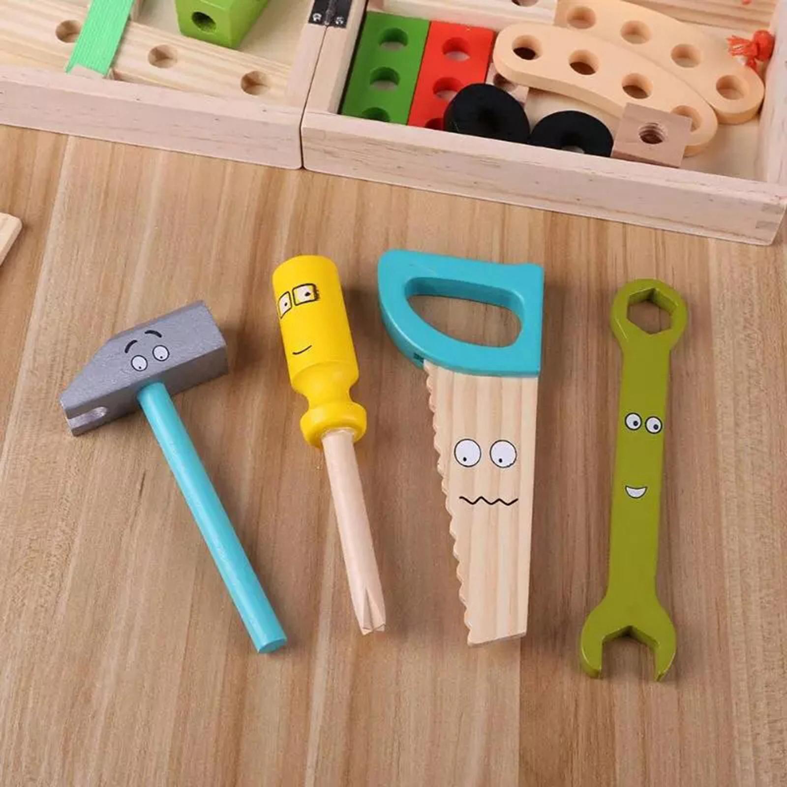 Wooden Kids Tool Set Tool Kit  - Gardening Tools Kit For Kids ulasan dan harga