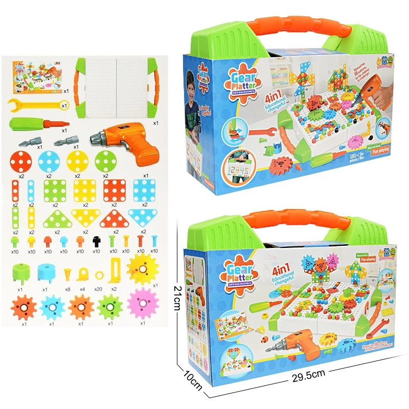 Creative Construction Toys Kit - Gardening Tools Kit For Kids ulasan dan harga