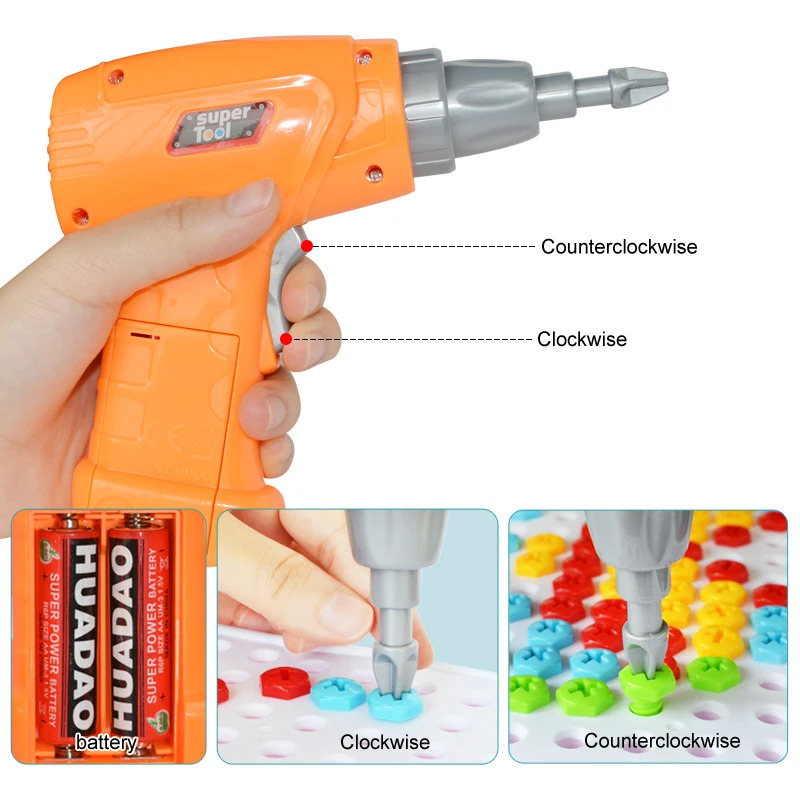 Creative Construction Toys Kit - Gardening Tools Kit For Kids ulasan dan harga